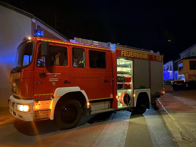 Brand 1 – Brand von Unrat in Düppenweiler